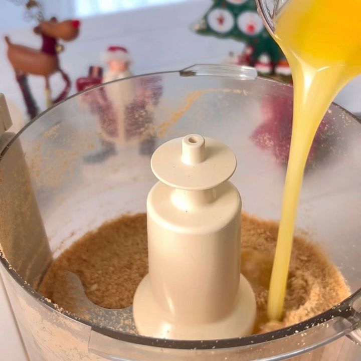 クリスマスレアチーズケーキ