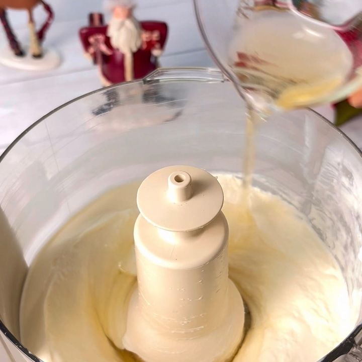 クリスマスレアチーズケーキ