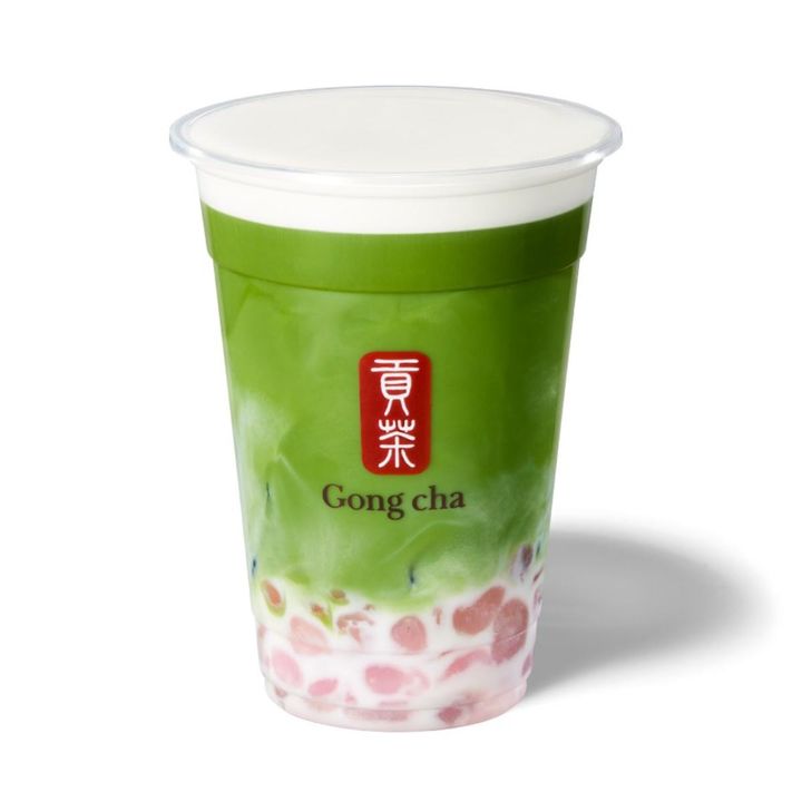 「もちmochi抹茶 ミルクティー」（税込 670円） width=