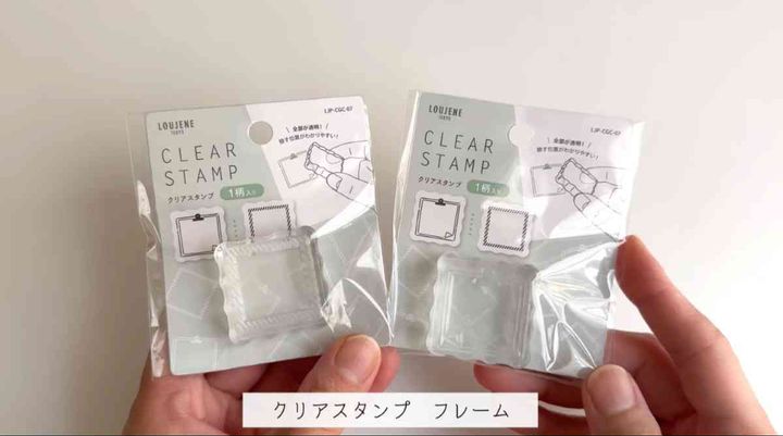 キャンドゥ┃クリアスタンプ