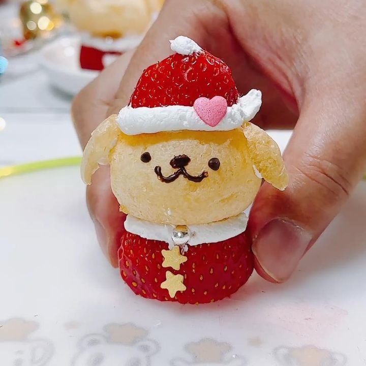 いちごのサンタ手順04