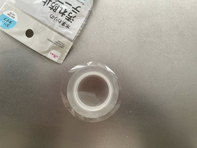ダイソー 水まわり汚れ防止テープ 貼るだけで汚れを防げる
