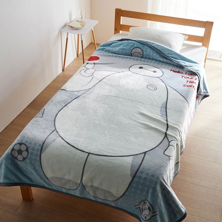 なめらかマイクロファイバー毛布 ベイマックス