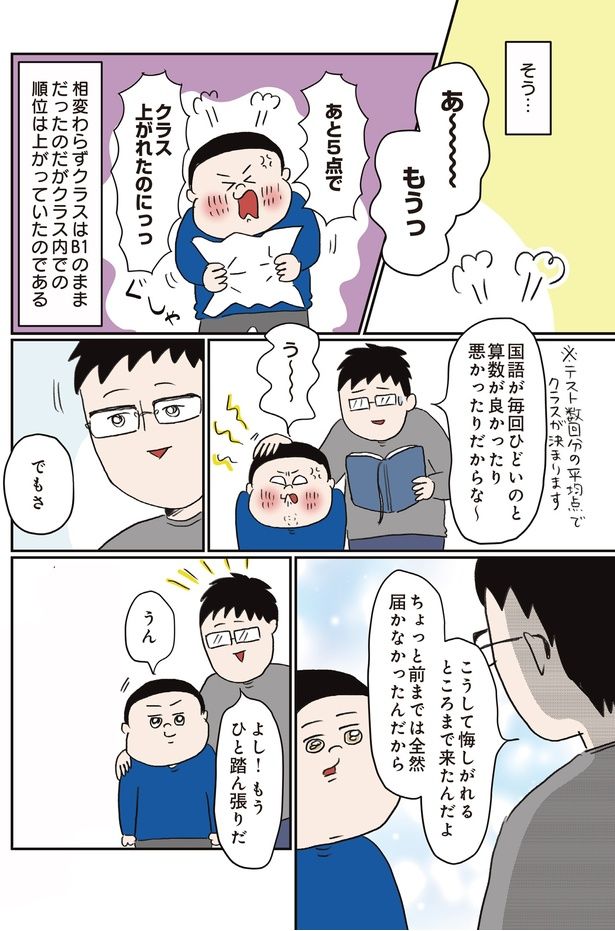 あと5点でクラス上がれたのにっっ (C)うえだ しろこ、西村 創／KADOKAWA