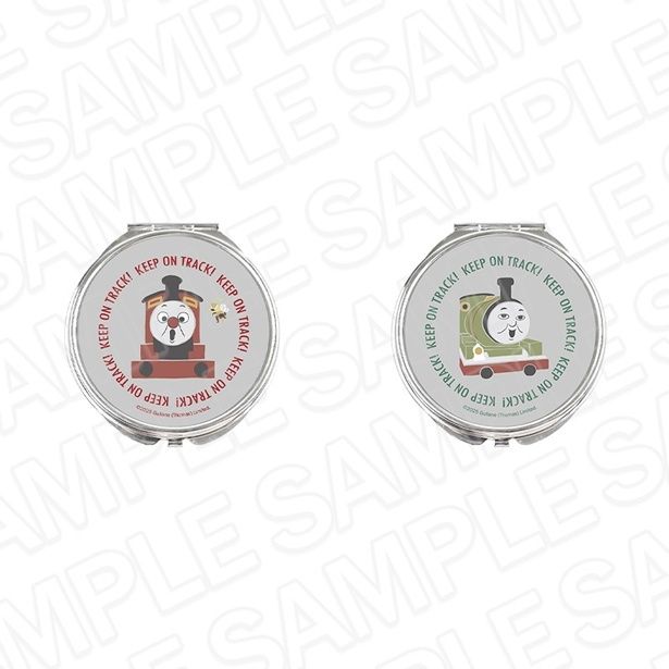 「ミラー OVERWORK SERIES」(全2種類、各1650円) (C) 2025 Gullane (Thomas) Limited. (C) 2025 HIT Entertainment Limited.