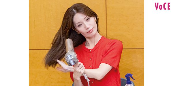 やわらかい風で髪がしっとり～！