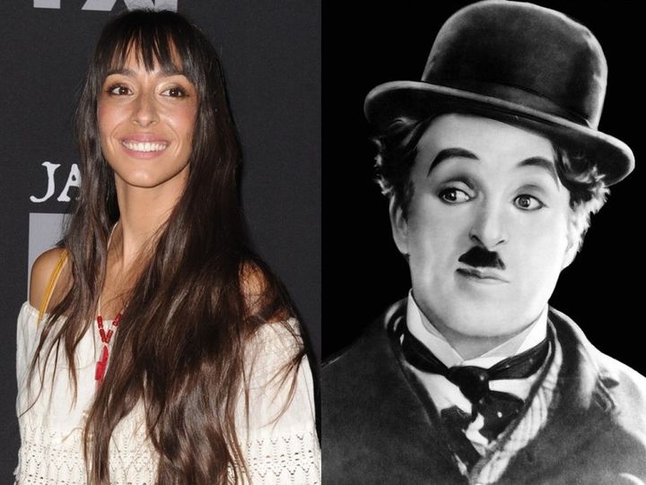 （左から）ウーナ・チャップリン、チャーリー・チャップリン （C）AFLO width=