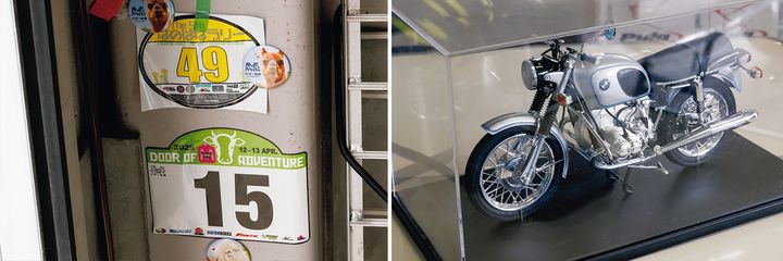 BMWからセローまで！オフロード主体ライダーの広々ガレージ公開と至福のメンテナンス時間