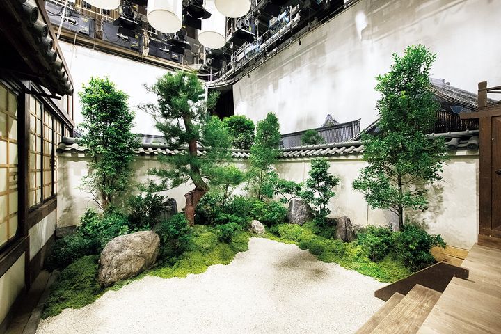 NHK大河ドラマ べらぼう～蔦重栄華乃夢噺～ 屋敷の中庭