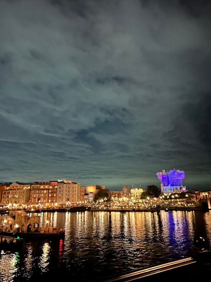 YUMIKOさん12月ブログ＿ディズニーシー_夜景