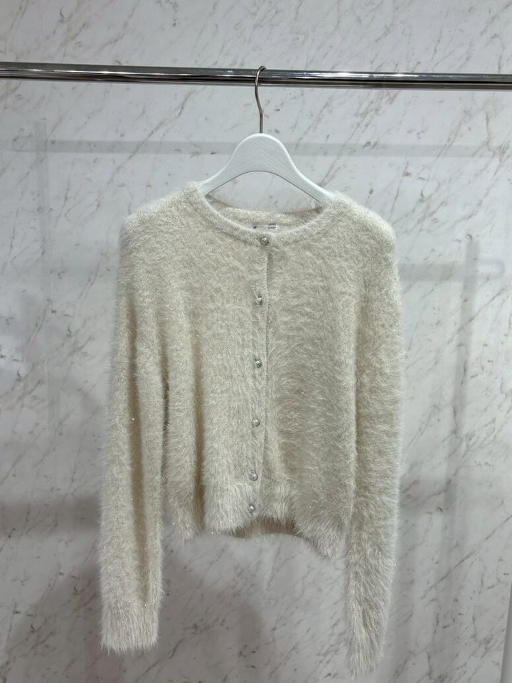 GU シャイニークルーネックカーディガンZ