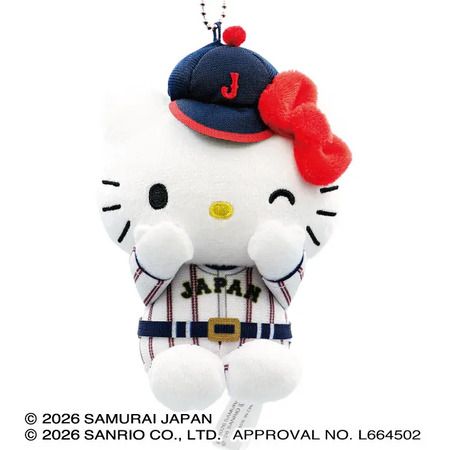野球日本代表「侍ジャパン」とサンリオのコラボグッズ登場！先行予約受付中