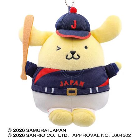 野球日本代表「侍ジャパン」とサンリオのコラボグッズ登場！先行予約受付中