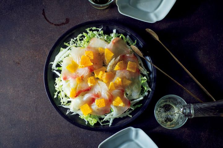 鯛のカルパッチョ