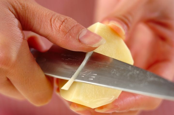 コトコト煮込んだトロトロ牛すね肉のシチューの下準備2