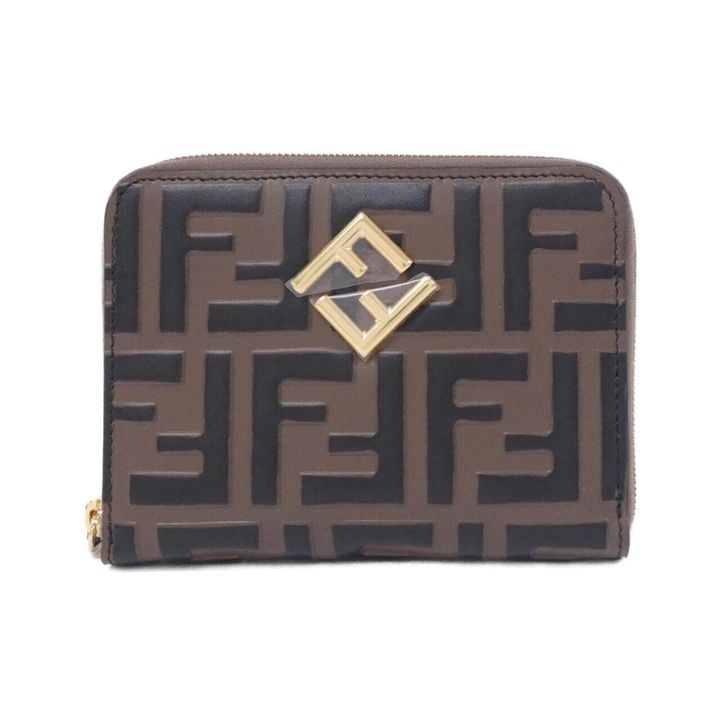 フェンディのFFダイヤモンド ジップアラウンド財布