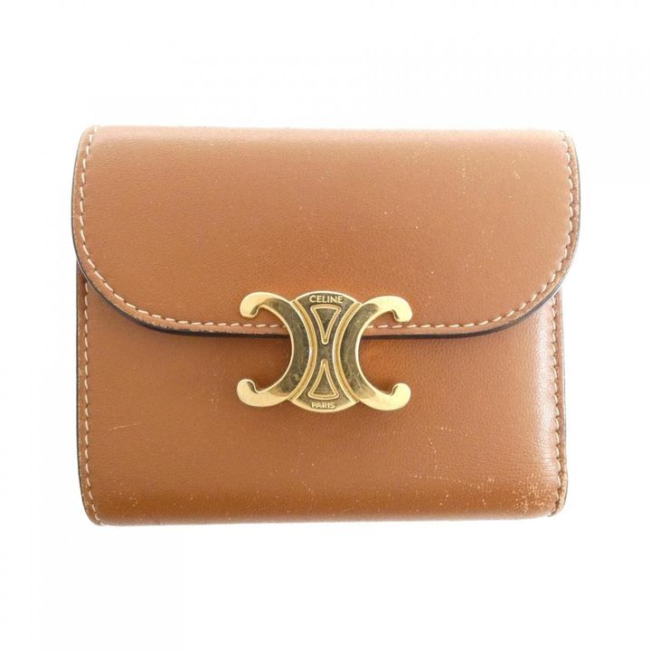 セリーヌのスモールフラップウォレット トリオンフ