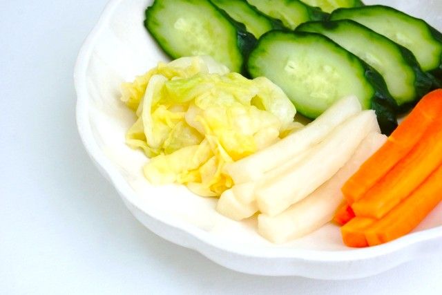 腸活のためのぬか漬け