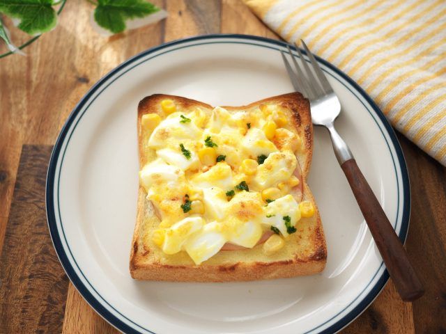 卵ハムトースト