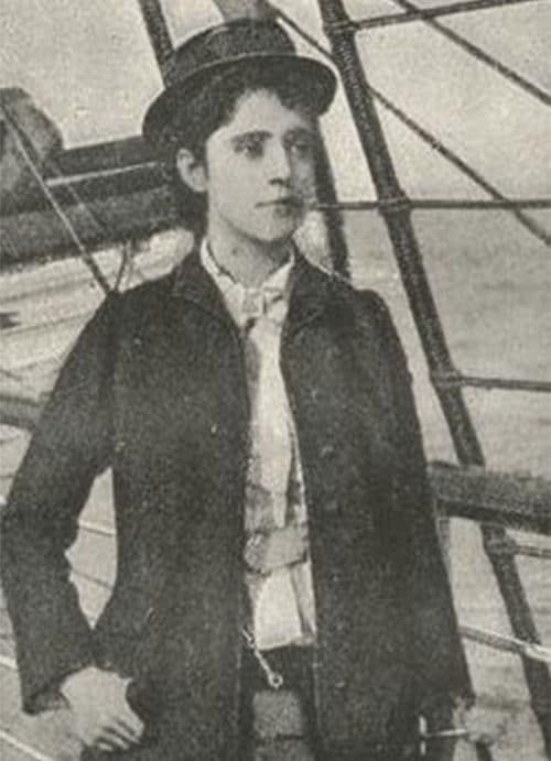 世界一周に出たエリザベス・ビスランド