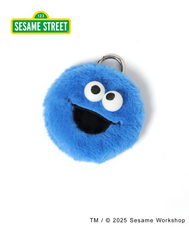 「【セサミストリート】ポーチ(クッキーモンスター)」(2990円)