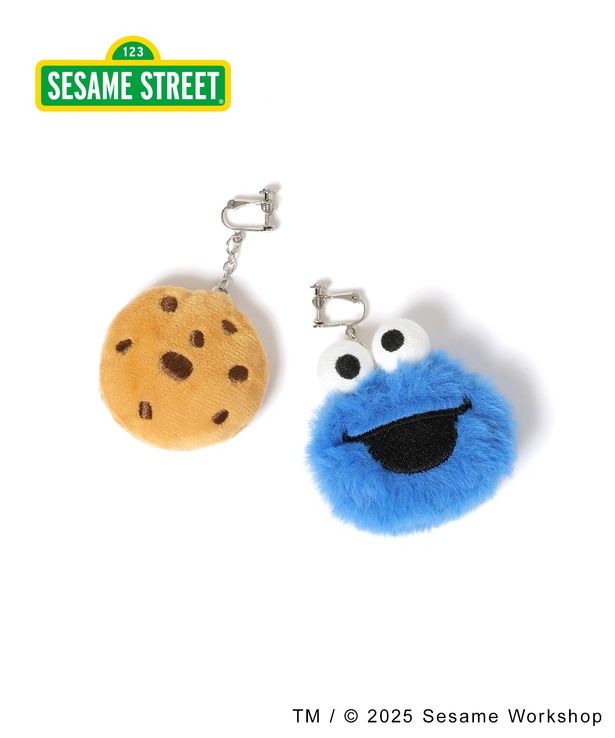 sub11「【セサミストリート】イヤリング(クッキーモンスター)」(1980円)