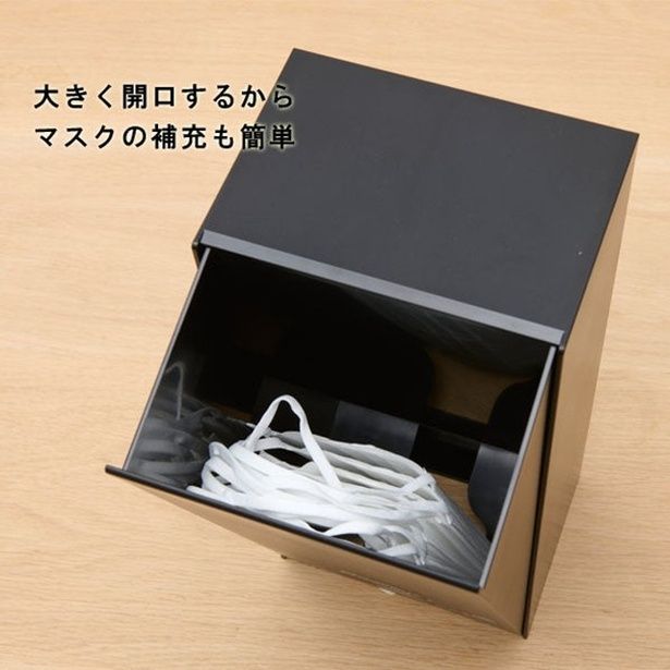 玄関でさっとマスクを取り出せる便利な収納ケース