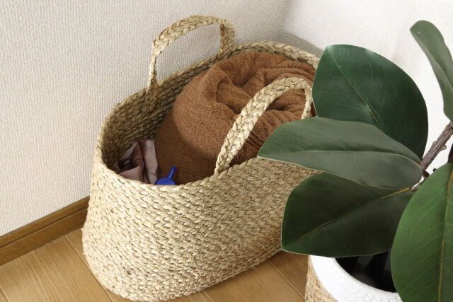 スタンダードプロダクツシーグラスバスケット魅せる収納