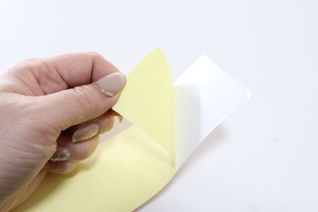 ラッピングシール（35、のし、ピンク） 剥離紙