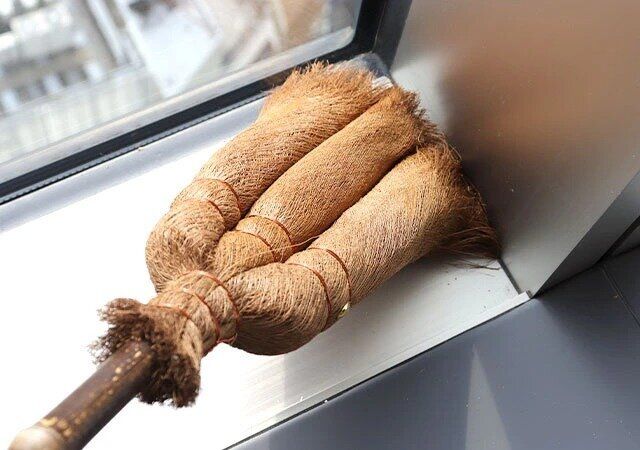 ダイソー 棕櫚ほうき