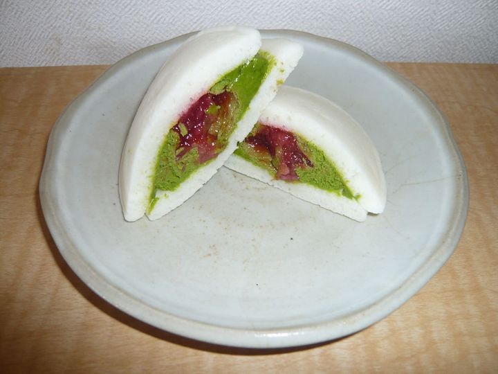 もちっと白いどら焼き3