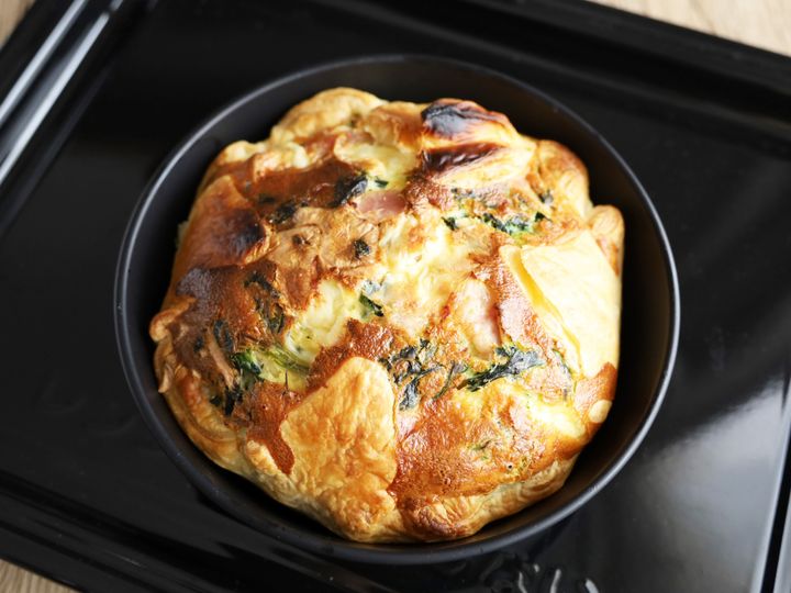 「ベーコンとほうれん草のキッシュ」レシピ08