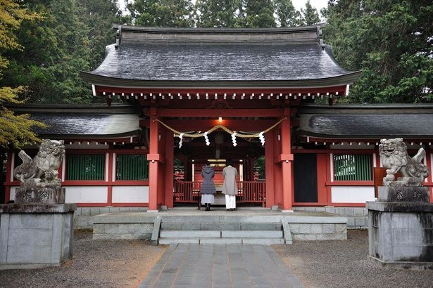 冨士御室浅間神社での参拝