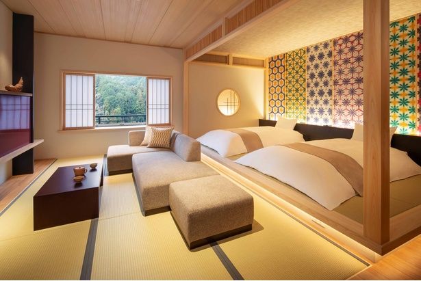 「界 長門」ご当地部屋の「長門五彩の間」和室