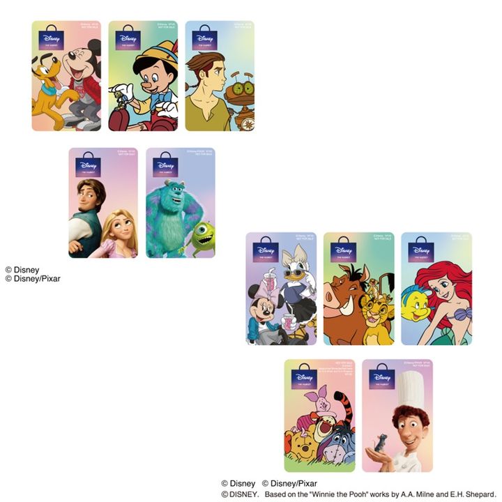 Disney THE MARKET 限定 二層式カード
