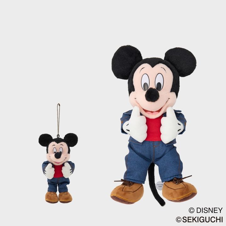 ＜Disney SERIES CREATED by MUS＞OMTSD マスコット/ミッキーすら＆OMTSD ぬいぐるみ /ミッキー