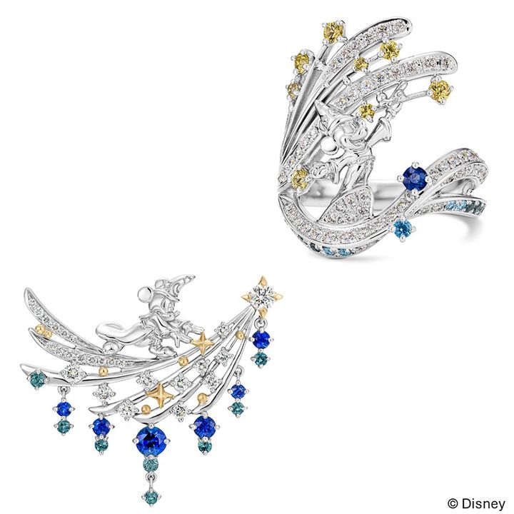 ＜ケイウノ＞Starlight Symphony -FANTASIA- ブローチ／リング