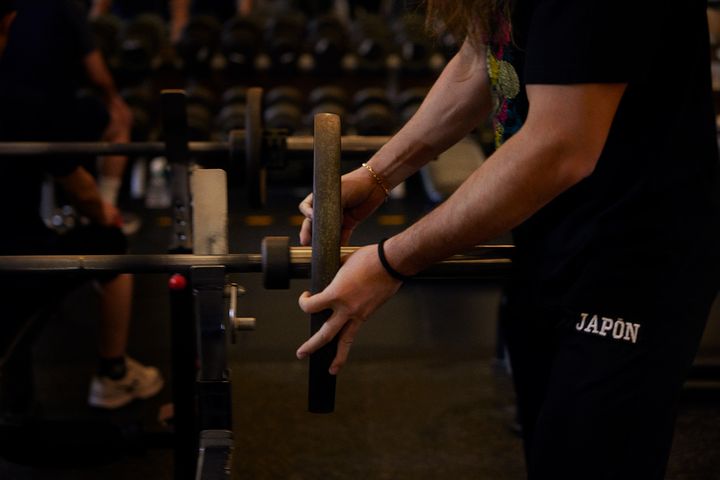 プロレスラー辻陽太さんのトレーニングの様子