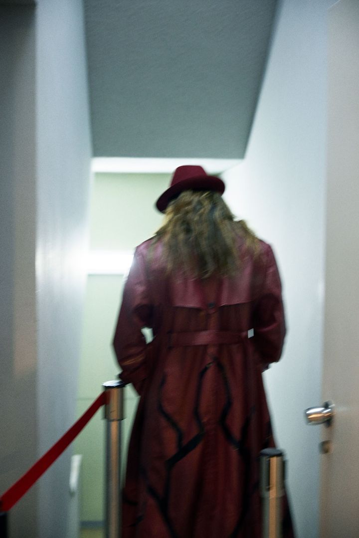 プロレスラー辻陽太さん後ろ姿