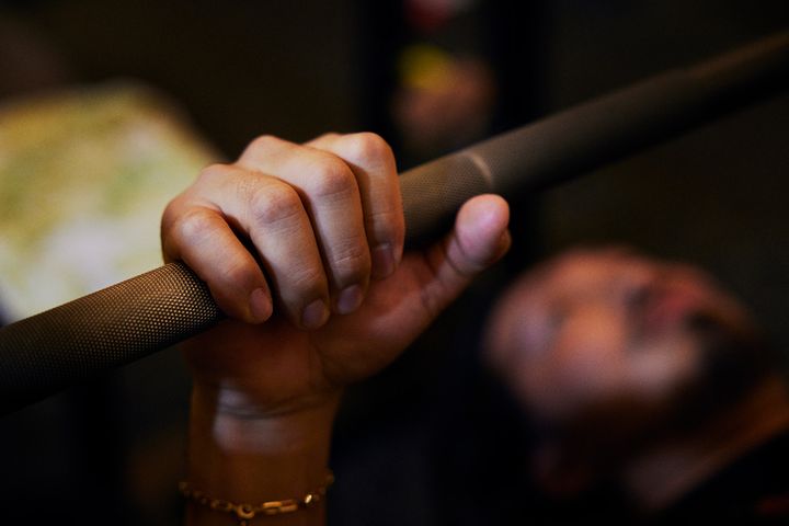 プロレスラー辻陽太さんのトレーニングの様子