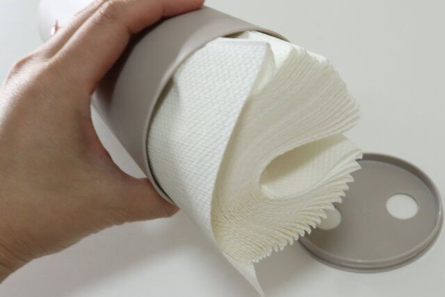 ダイソーティッシュボトル容量