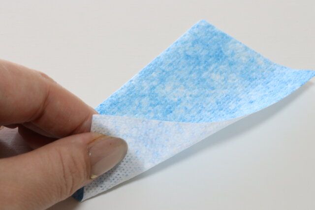 水だけでウロコも落ちる鏡シート（15枚） 裏面