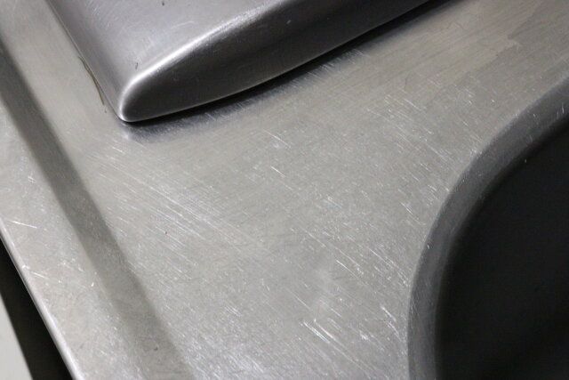 水だけでウロコも落ちる鏡シート（15枚） キッチン 使用後