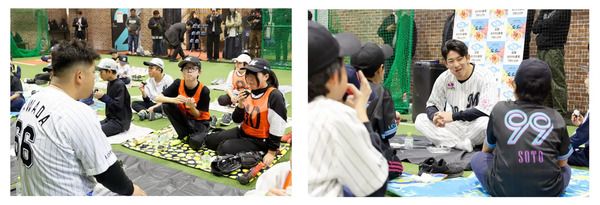 プロ野球選手に学ぶ「北辰おさかな食育プロジェクト」ベースボールが、大盛況にて終了