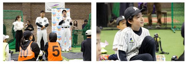 プロ野球選手に学ぶ「北辰おさかな食育プロジェクト」ベースボールが、大盛況にて終了