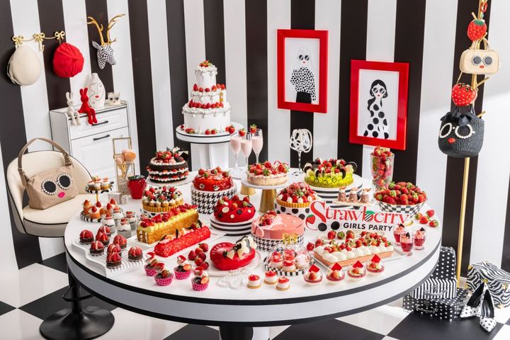 モノクロームで彩られたガールズルームを思わせる空間