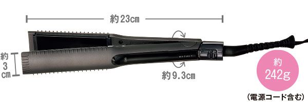 マグネットヘアプロ ストレートアイロン C