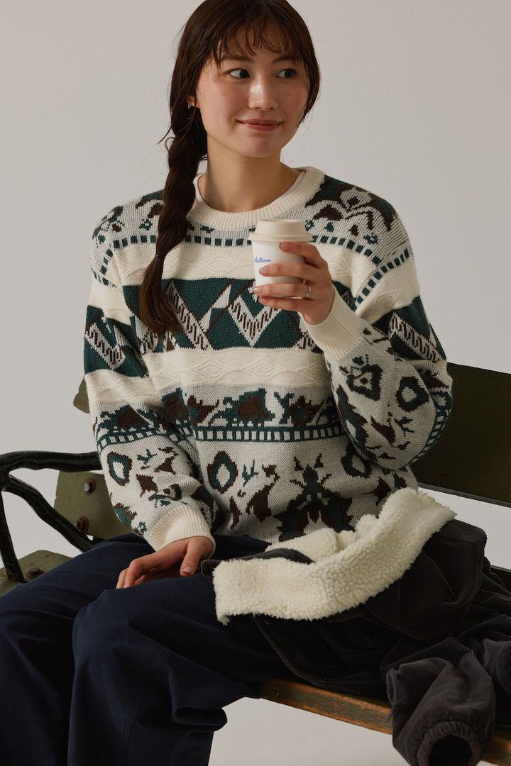 寒くなると着たくなる“冬柄”コーデ5選。センスよく見せるコツとは？【FUDGE FRIEND おしゃれさんの毎日コーディネート】