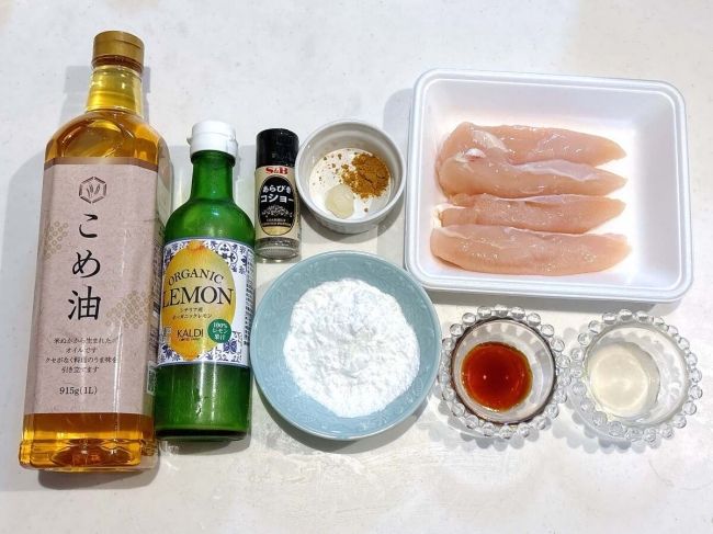 スパイシーささみフライ