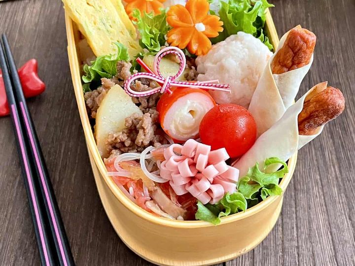 「グレープフルーツの春雨サラダ」レシピ